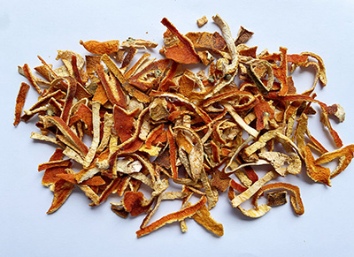 Dried Orange Peel Granules