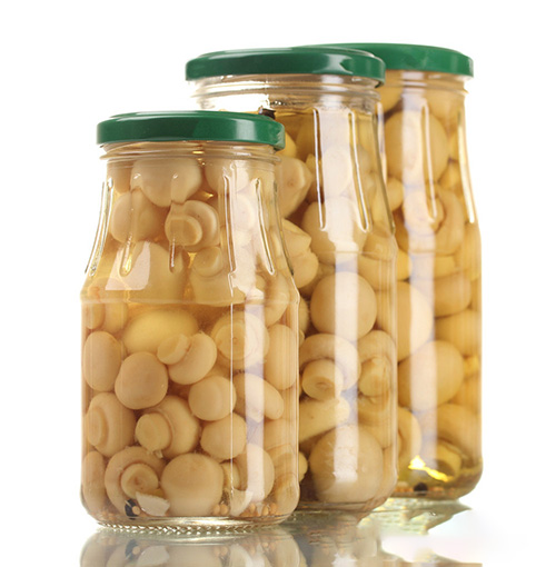 Marinated Button Mushrooms