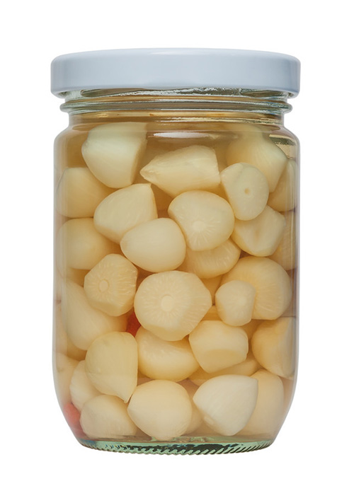 Salted Solo-Garlic In Brine
