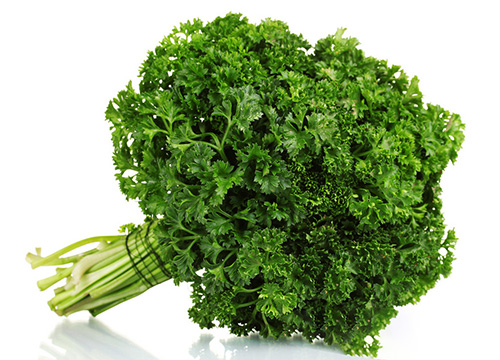 Frozen Parsley Leaves