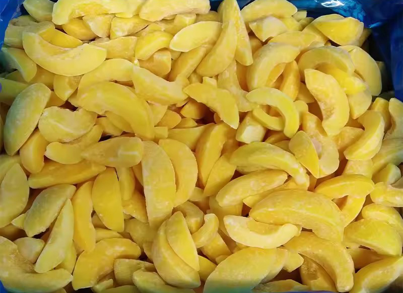 Frozen Yellow Peaches