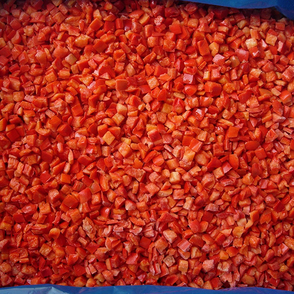 frozen red bell pepper Diced1